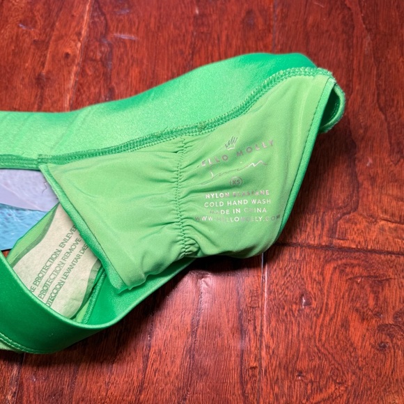 NWT HELLO MOLLY CABO SWIM BOTTOM GREEN - Picture 9 of 9